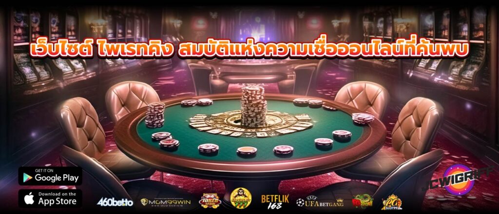เว็บไซต์ ไพเรทคิง สมบัติแห่งความเชื่อออนไลน์ที่ค้นพบ